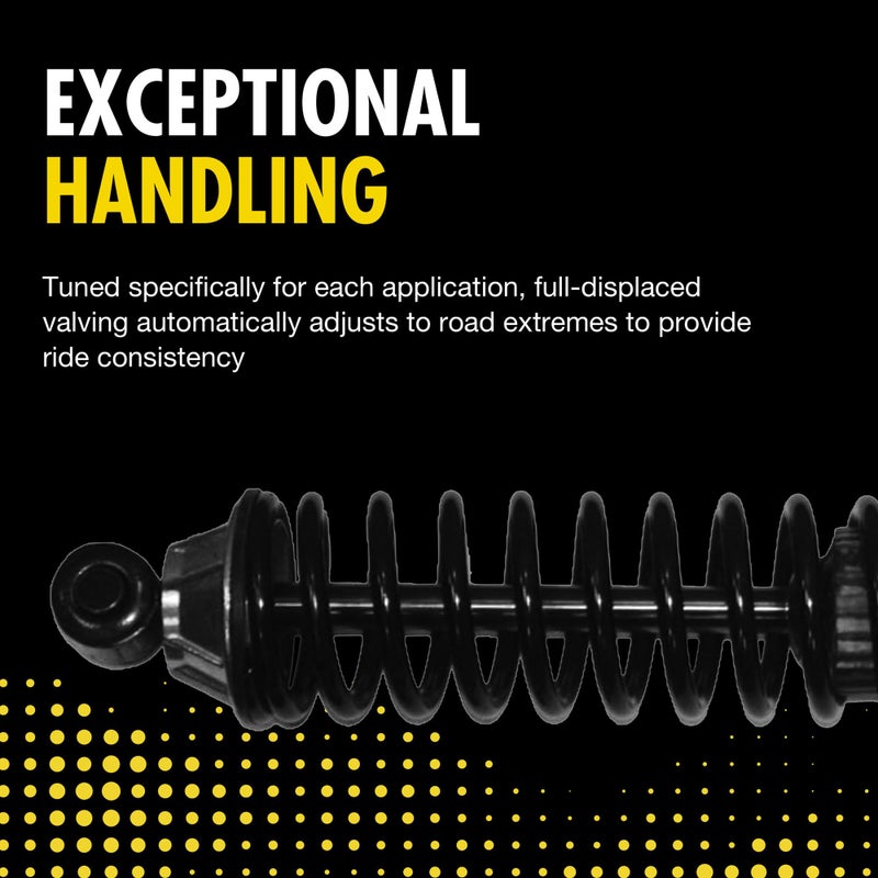 Monroe Load Adjusting 58618 Suspension Shock Absorber and Coil Spring Assembly Pack of 2 for Ford Ranger - Image 4